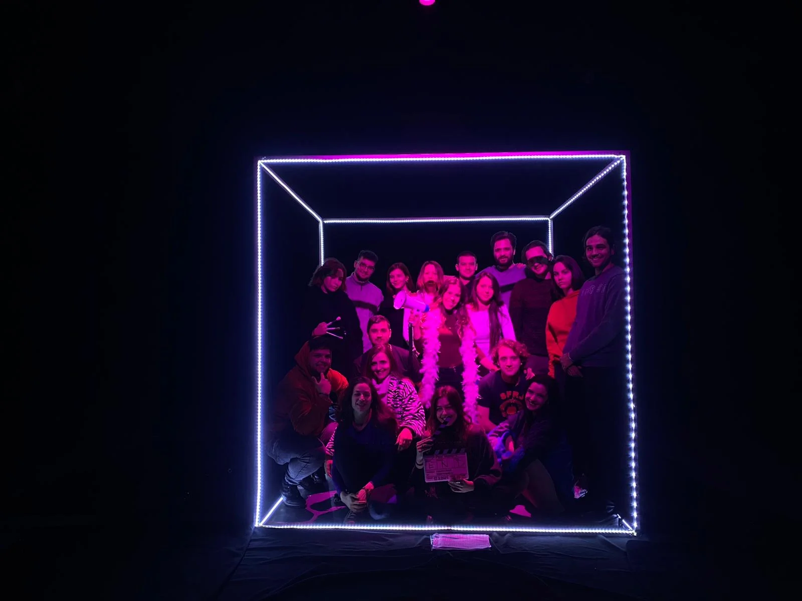 Creative direction on set — Lunar Lens